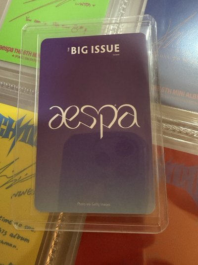 雜誌卡 BIG ISSUE大誌雜誌 粉髮吉 
