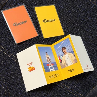 JIN / Butter Set 隨機封入 小卡2版本+訊息卡
