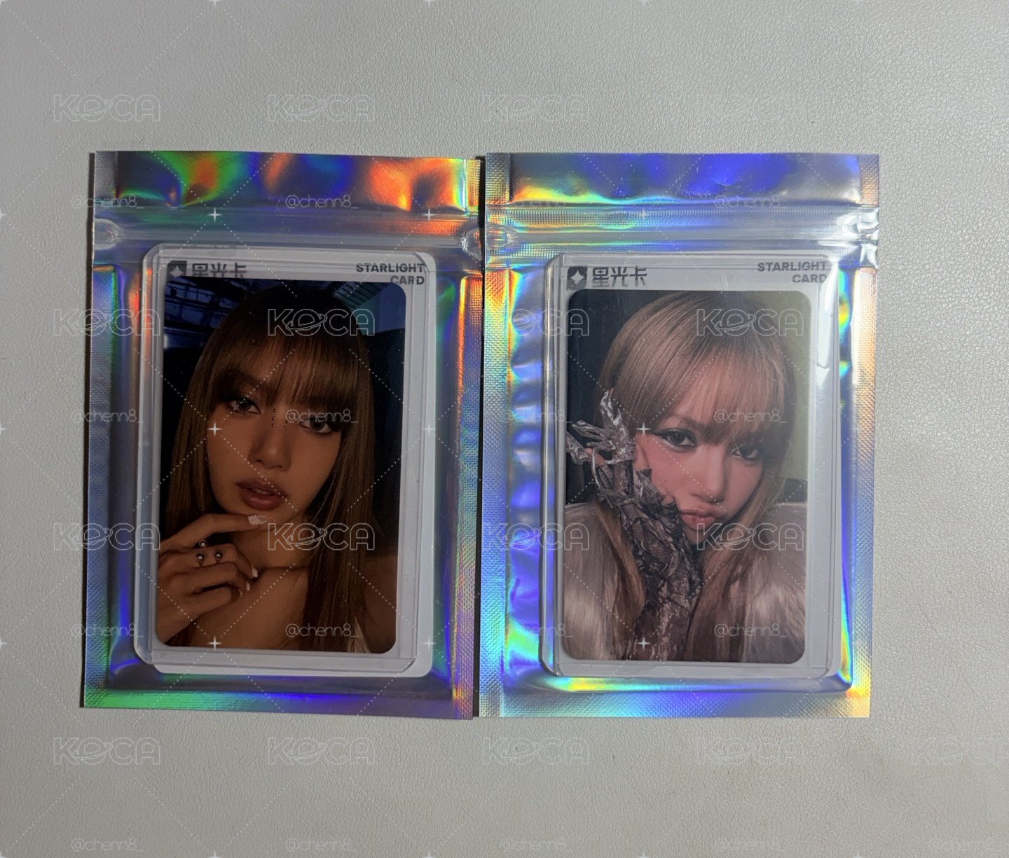 Lisa&Jisoo星光卡 