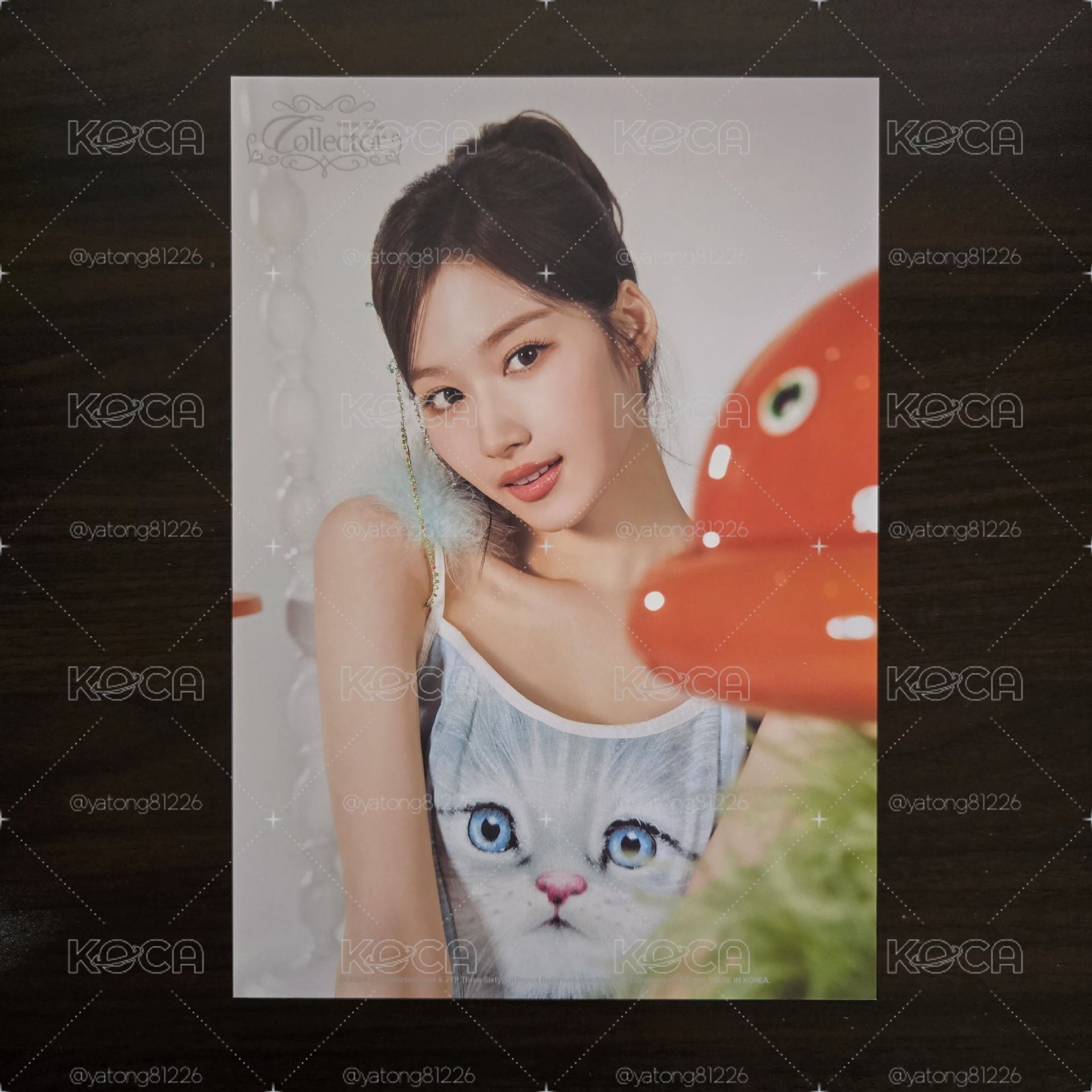 TWICE SANA 韓國年曆卡+會員禮卡