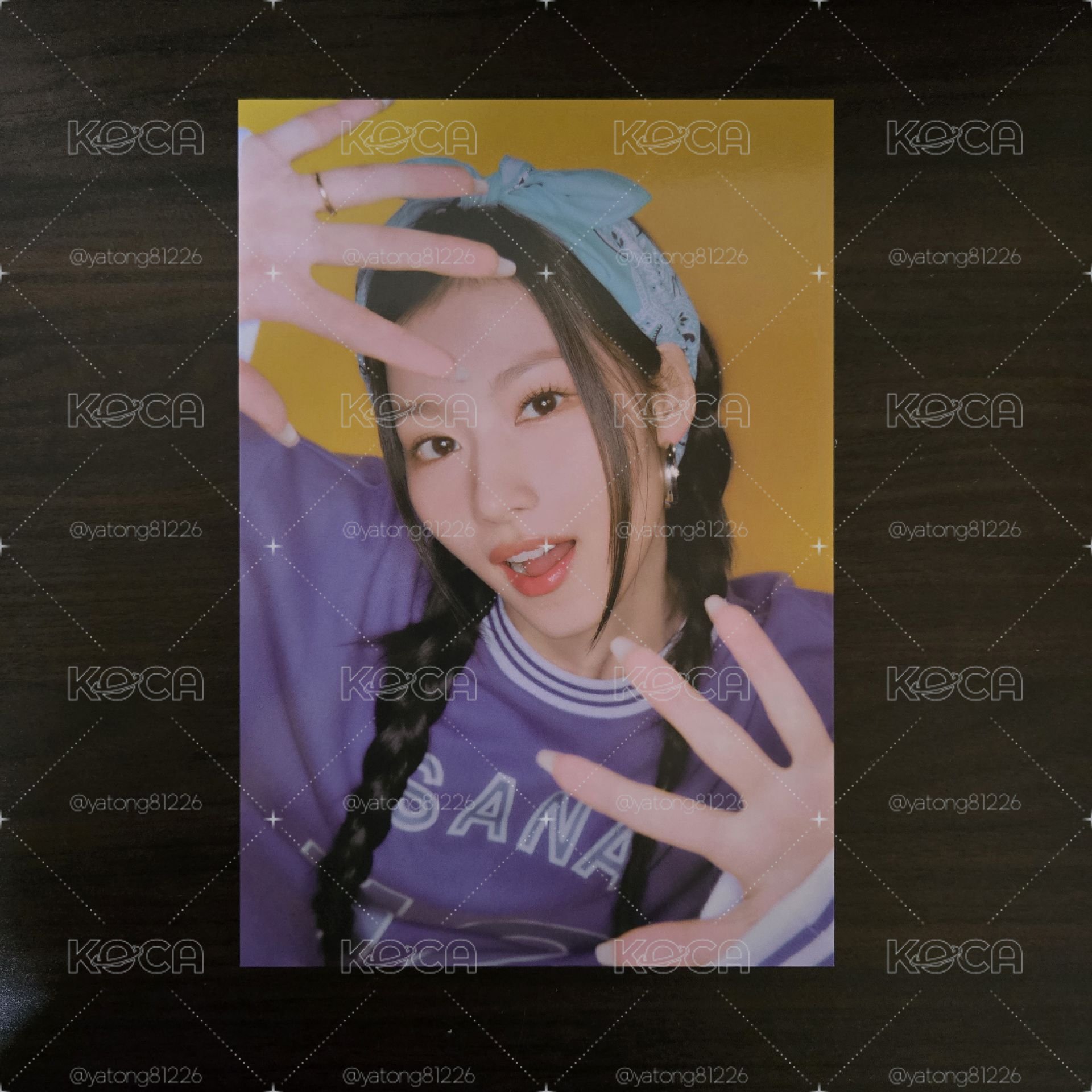 TWICE SANA 韓國年曆卡+會員禮卡