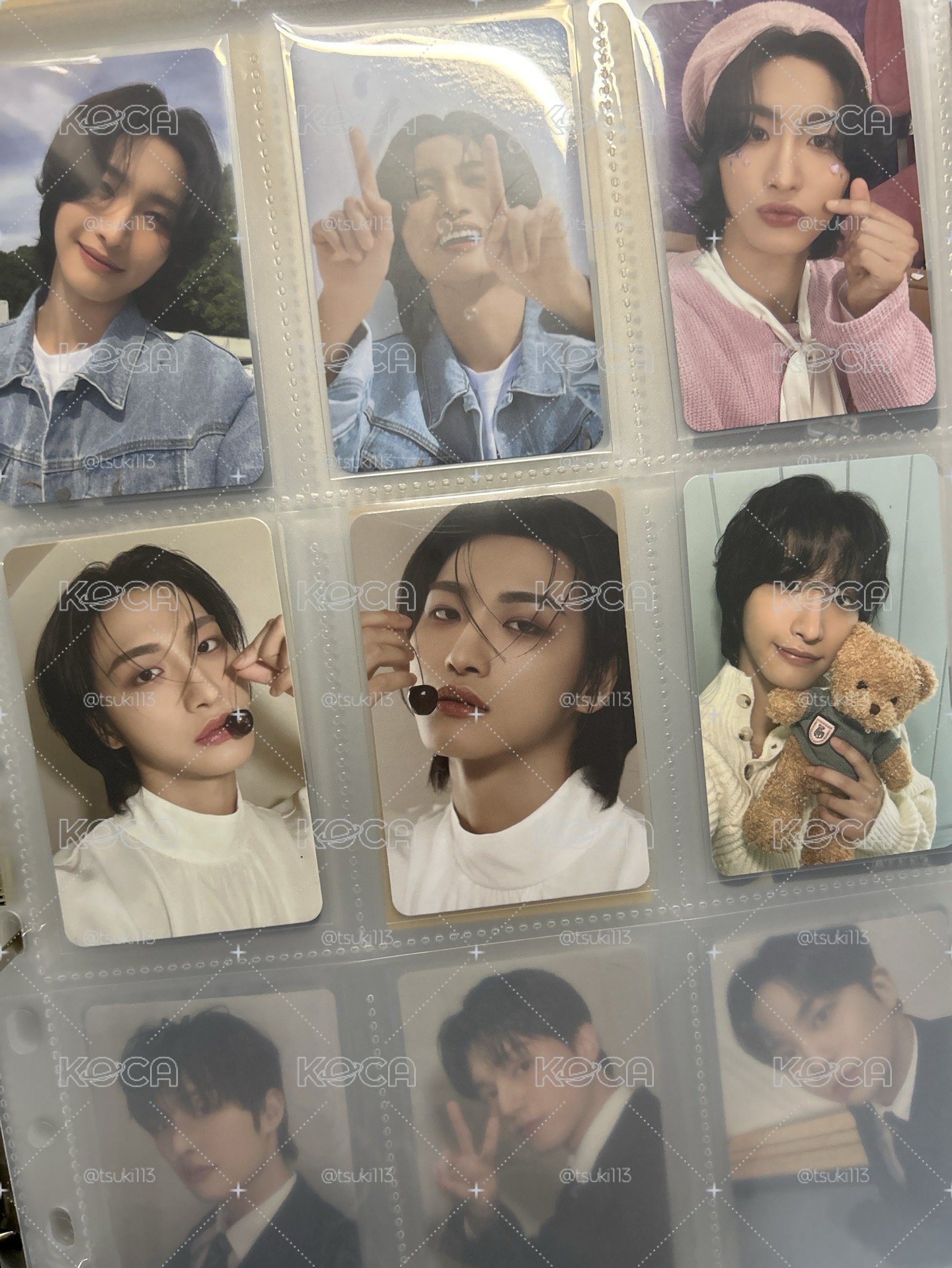 ATEEZ 朴星化 NACIFIC 小卡+四格整套
