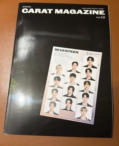 日本會員雜誌Vol.13 CARAT MAGAZINE | SEVENTEEN - SEVENTEEN Japan