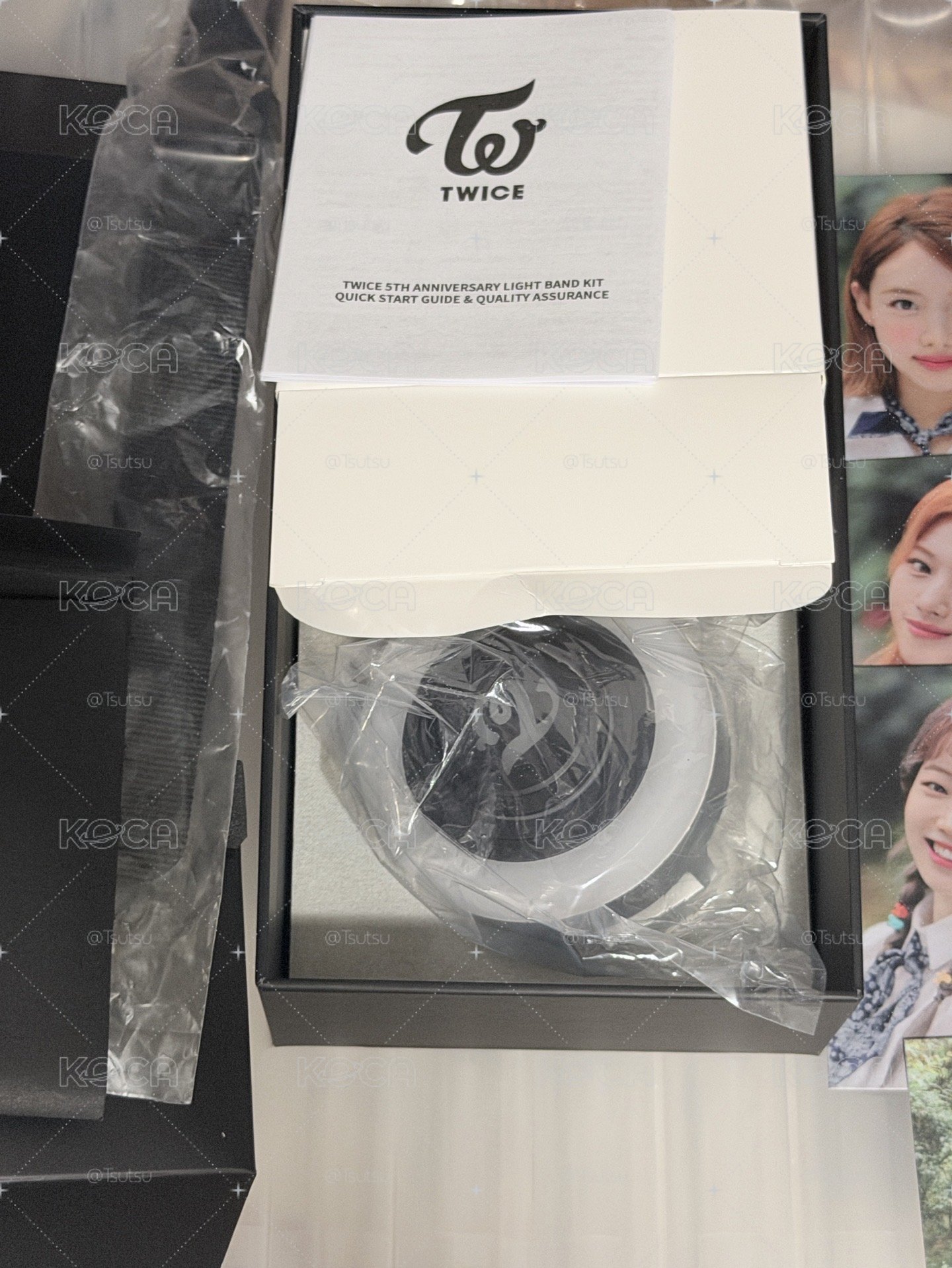 （現貨整套出僅拆檢 一日左右寄出）twice 絕版 五週年 手錶燈 手燈卡