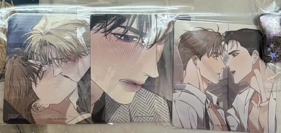 Kiss me if you can 隨機卡 海報 杯墊