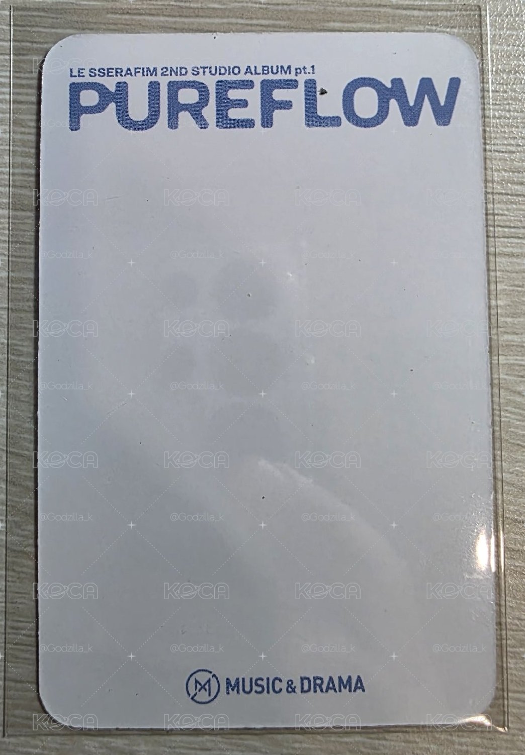 PUREFLOW md 特典卡 單封 ver.一葉
