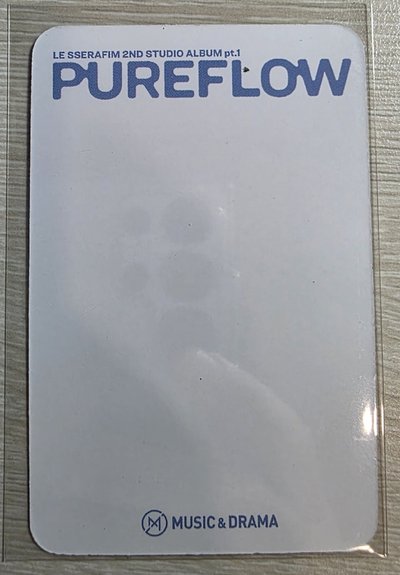 PUREFLOW md 特典卡 單封 ver.一葉