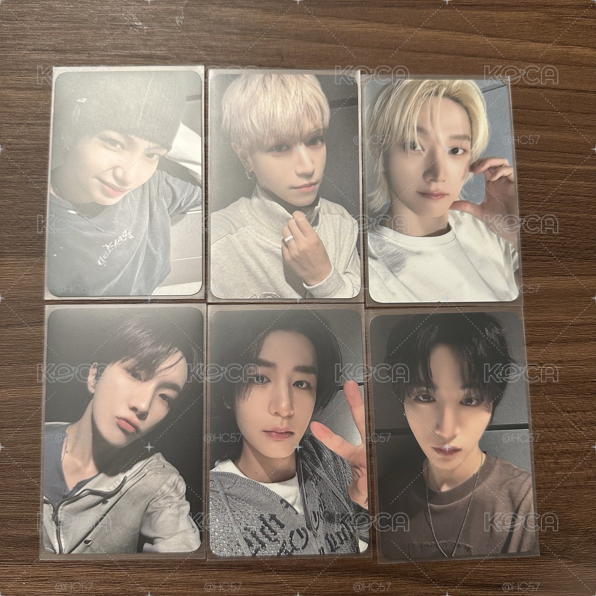 BOYNEXTDOOR 二巡入場卡zone卡 六張set