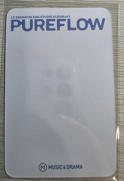 PUREFLOW md 特典卡 單封 ver.允真