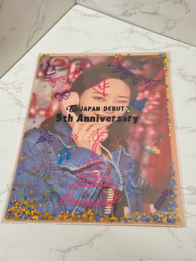 JP出道五週年 資料夾 A4資料夾海報組