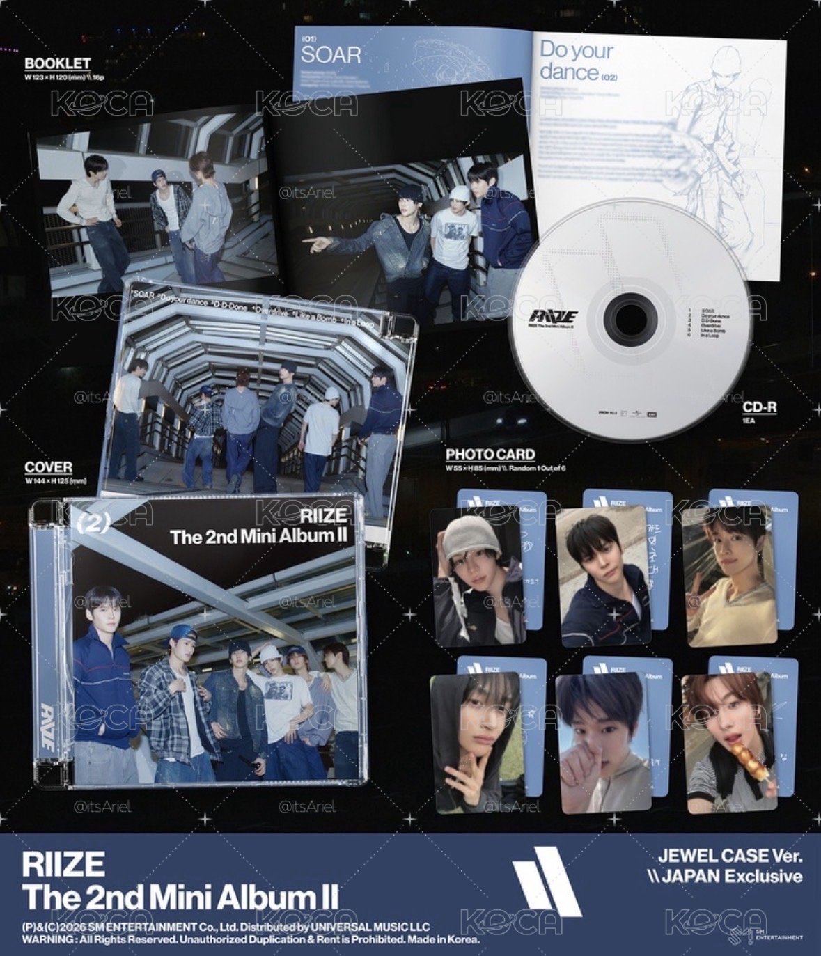 Riize 迷你二日專 JC ver.