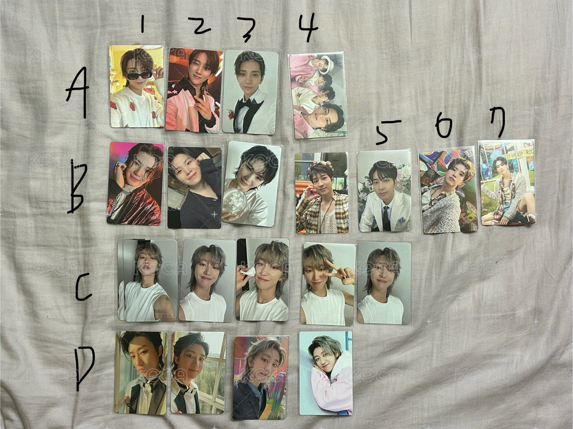 SEVENTEEN 小卡