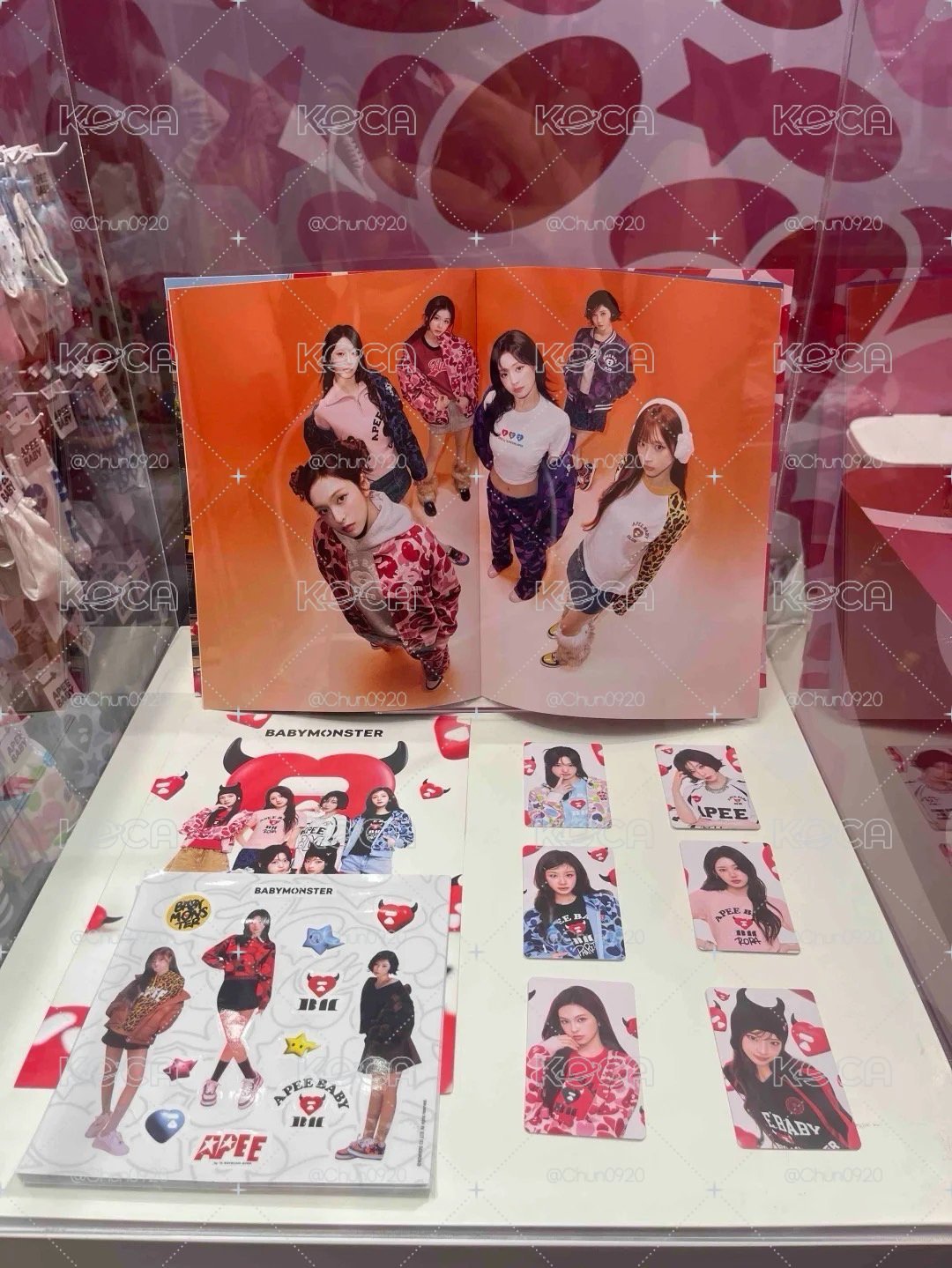 BABYMONSTER APEE 品牌大使 禮盒 無小卡！