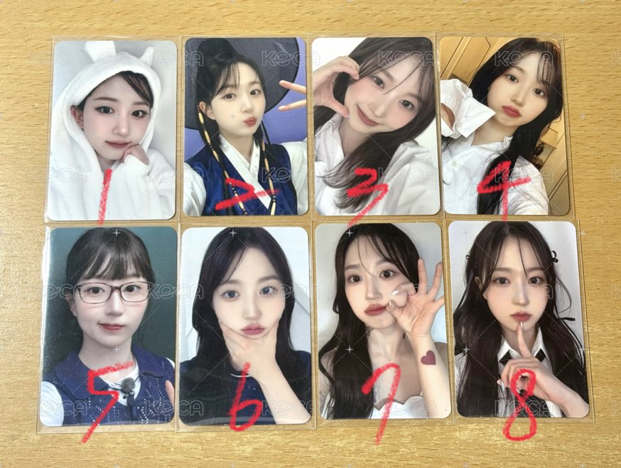 NMIXX Haewon 吳海嫄 簽售 特典 幸運卡 專卡 寫真 小卡