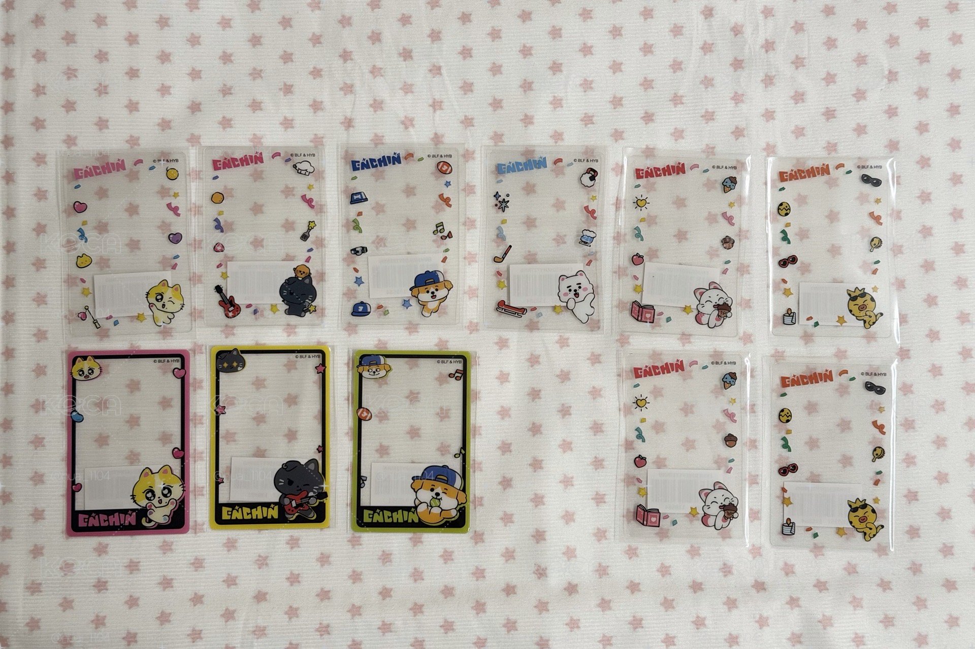 Enchin滿額卡(單賣/套出)線上線下都有💖