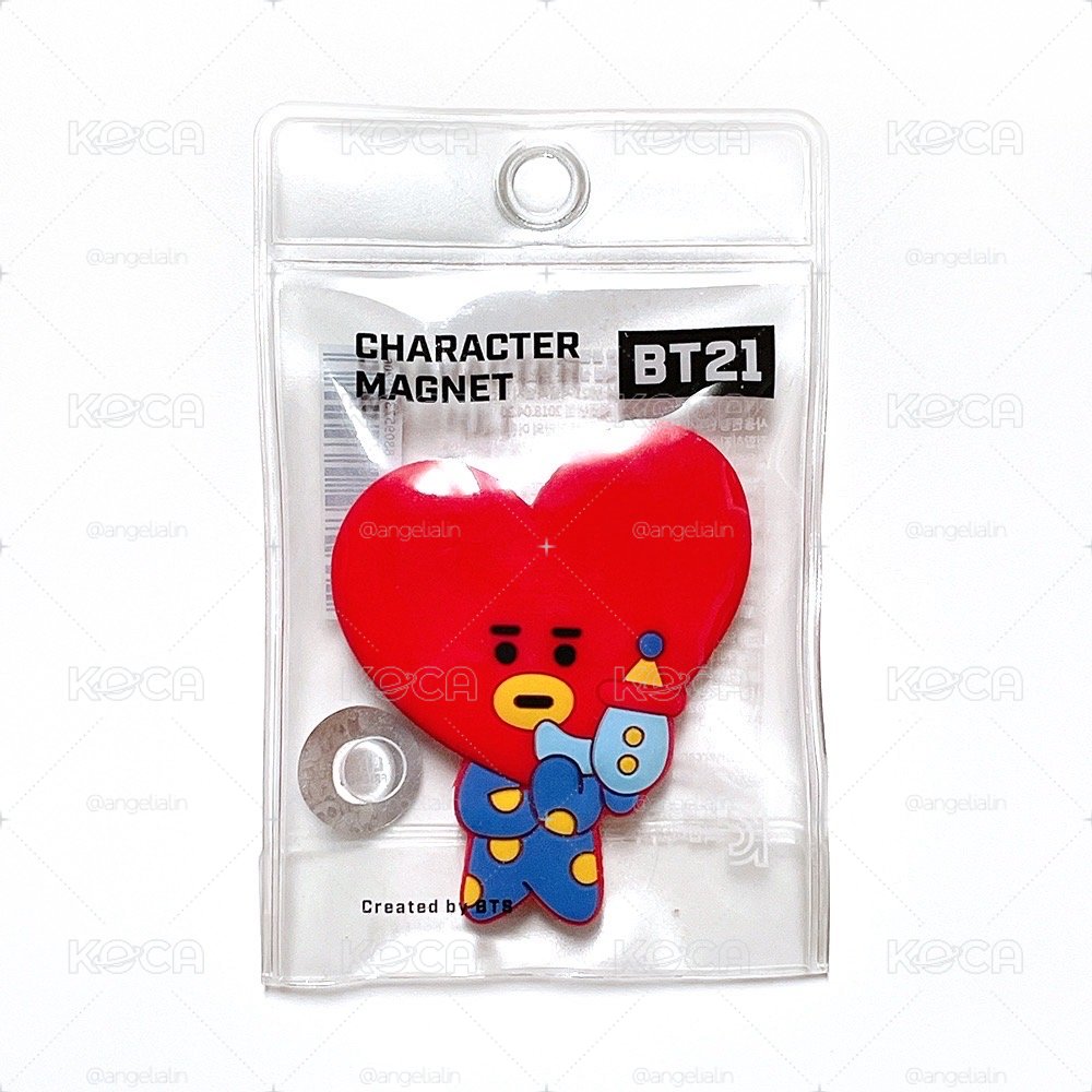 【BT21】矽膠造型磁鐵