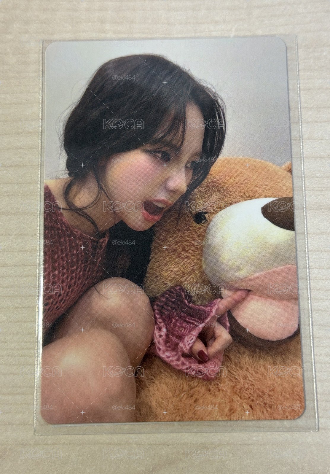 aespa Karina 華納特典卡 (有小傷請看圖二）