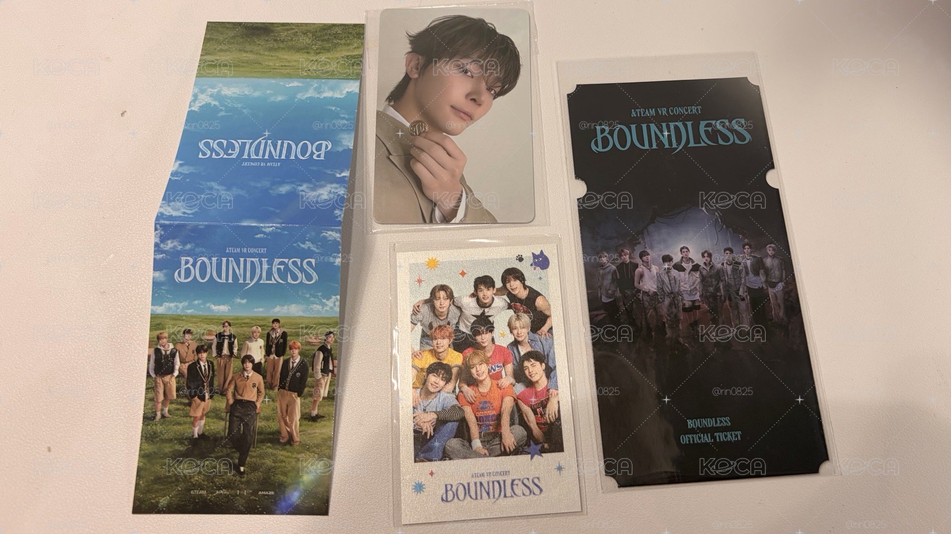 &TEAM VR演唱會 BOUNDLESS NICOLAS 王奕翔 鈕扣卡 團卡 票卡