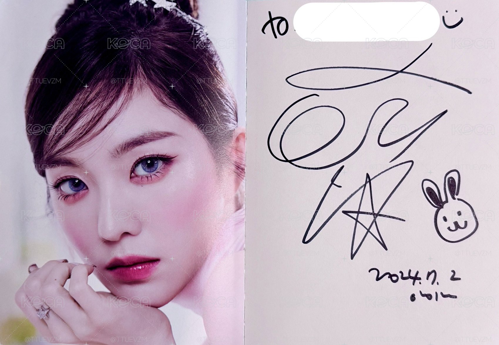 IRENE COSMIC To簽撕頁