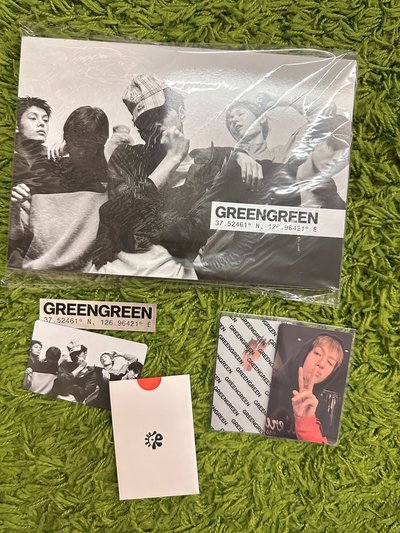 CORTIS 迷二 專輯 GREENGREEN STUDIO ver. 確認版 全專