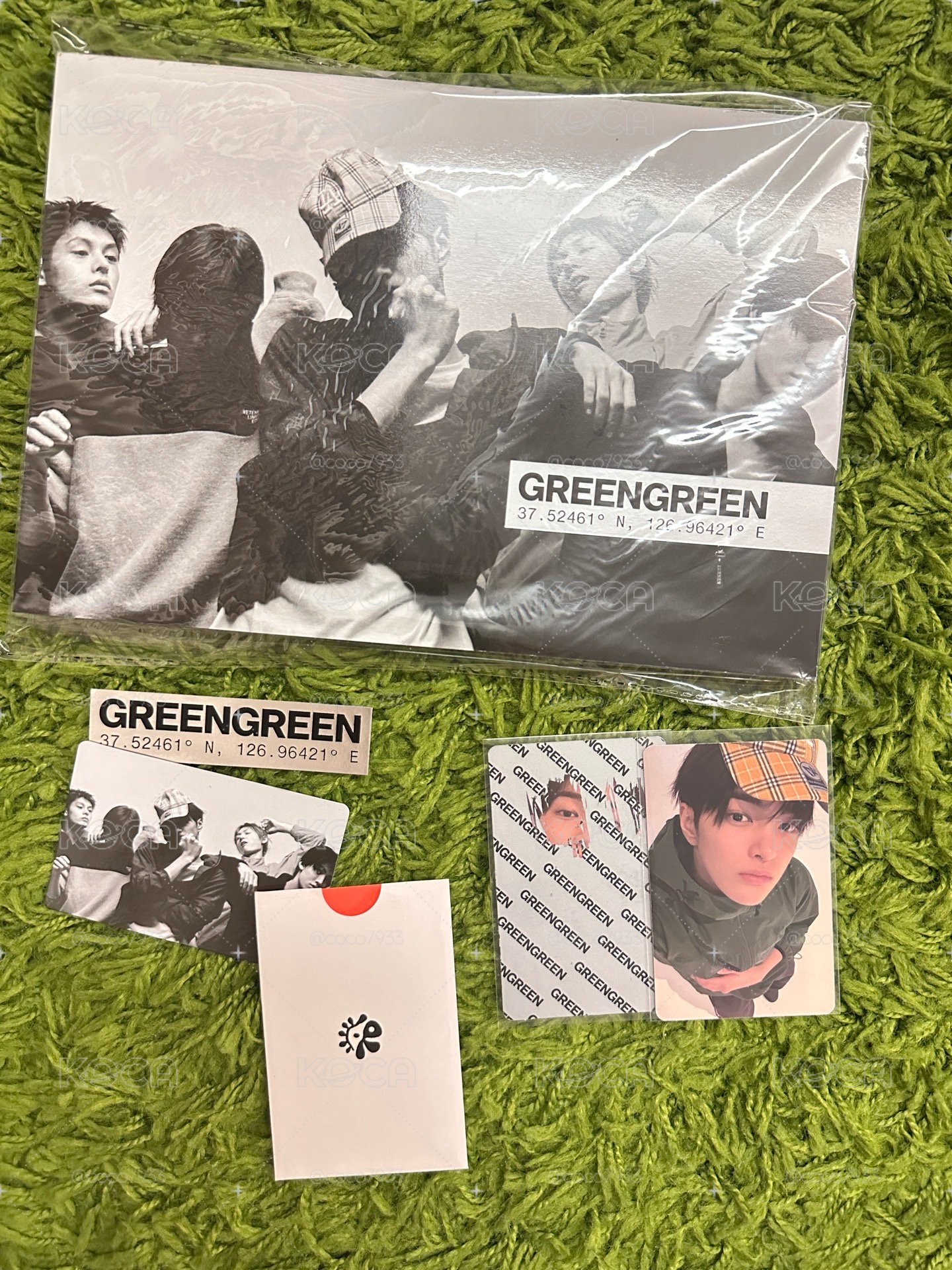 CORTIS 迷二 專輯 GREENGREEN STUDIO ver. 確認版 全專