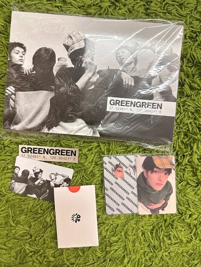 CORTIS 迷二 專輯 GREENGREEN STUDIO ver. 確認版 全專
