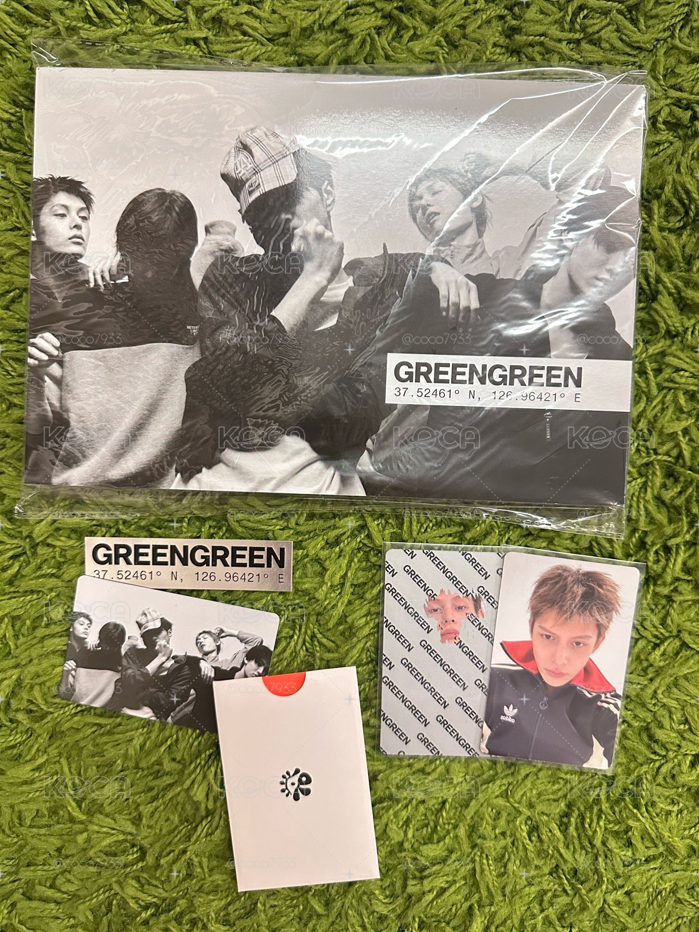 CORTIS 迷二 專輯 GREENGREEN STUDIO ver. 確認版 全專