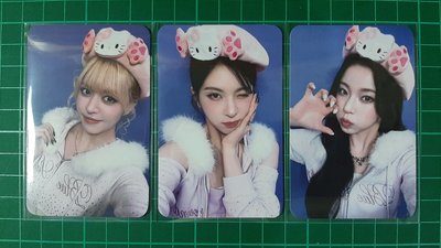 正規一 數星星 扭蛋 幸運卡 Kitty貝雷帽 ver.