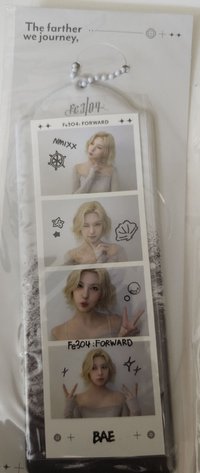 官方四格拍貼吊飾 金髮薛