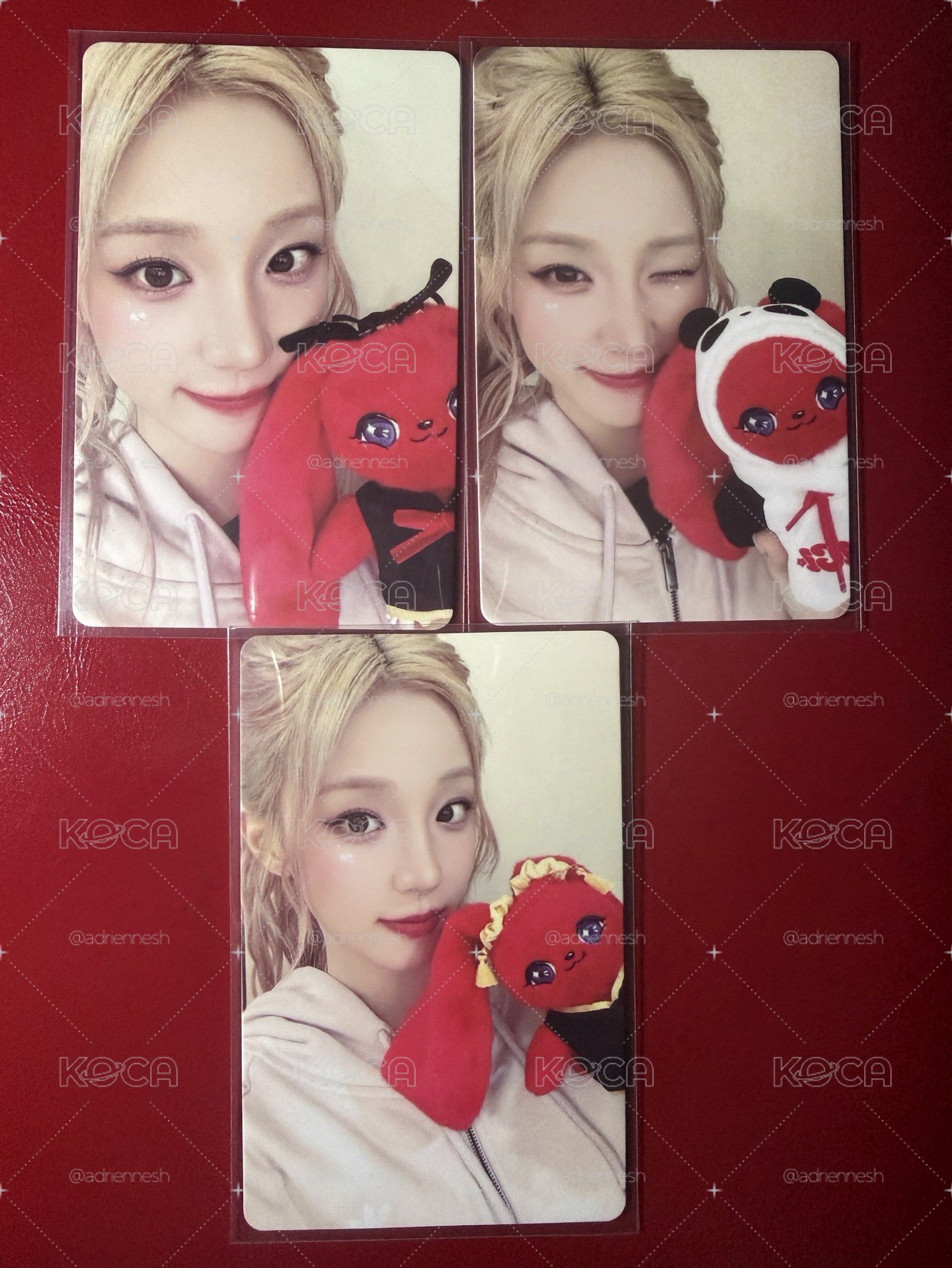 yuqi gigi 2026新春禮盒 周邊卡
