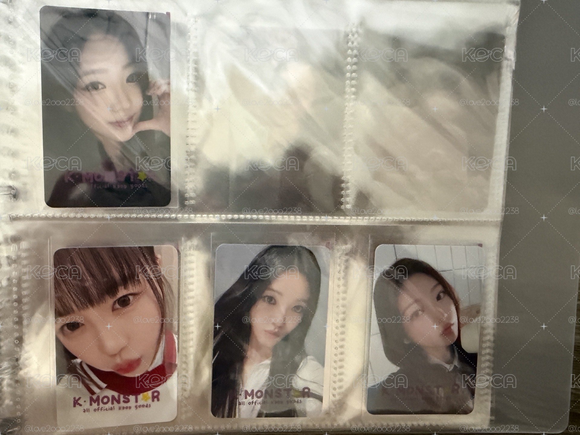 4張小卡