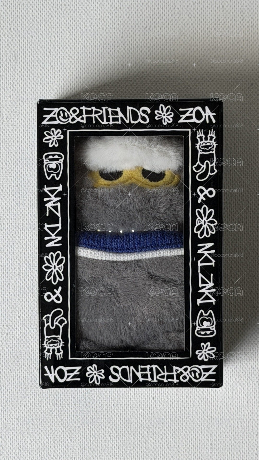 ZO&FRIENDS 1st ZOA 絨毛鑰匙圈