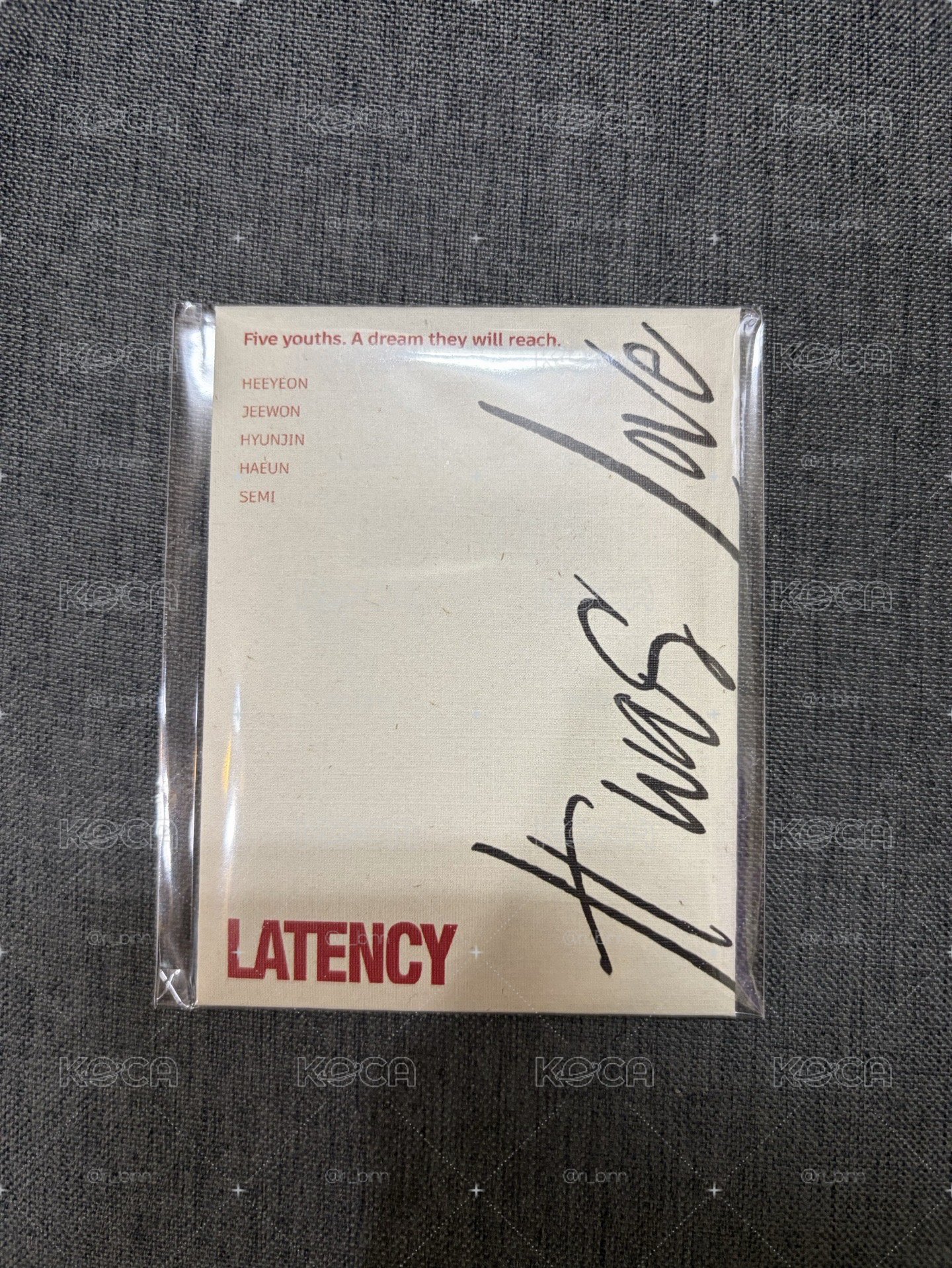 Latency｜全新未拆 單曲一MD 卡包A