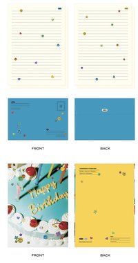 23 DECO KIT 信紙信封套裝 