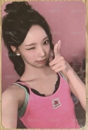 Woni pretty girl第二周打歌卡