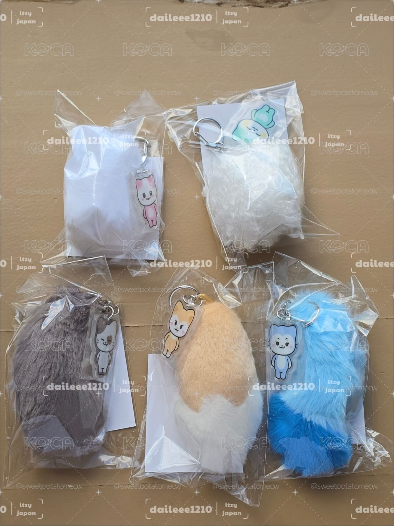 現貨 尾巴吊飾