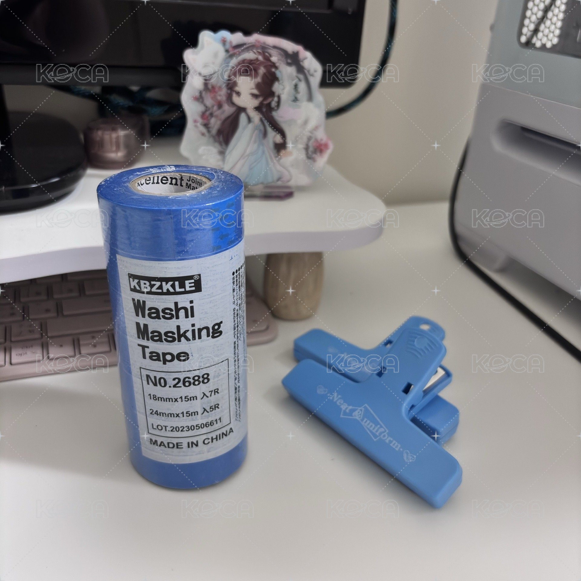 深藍色美紋紙膠帶