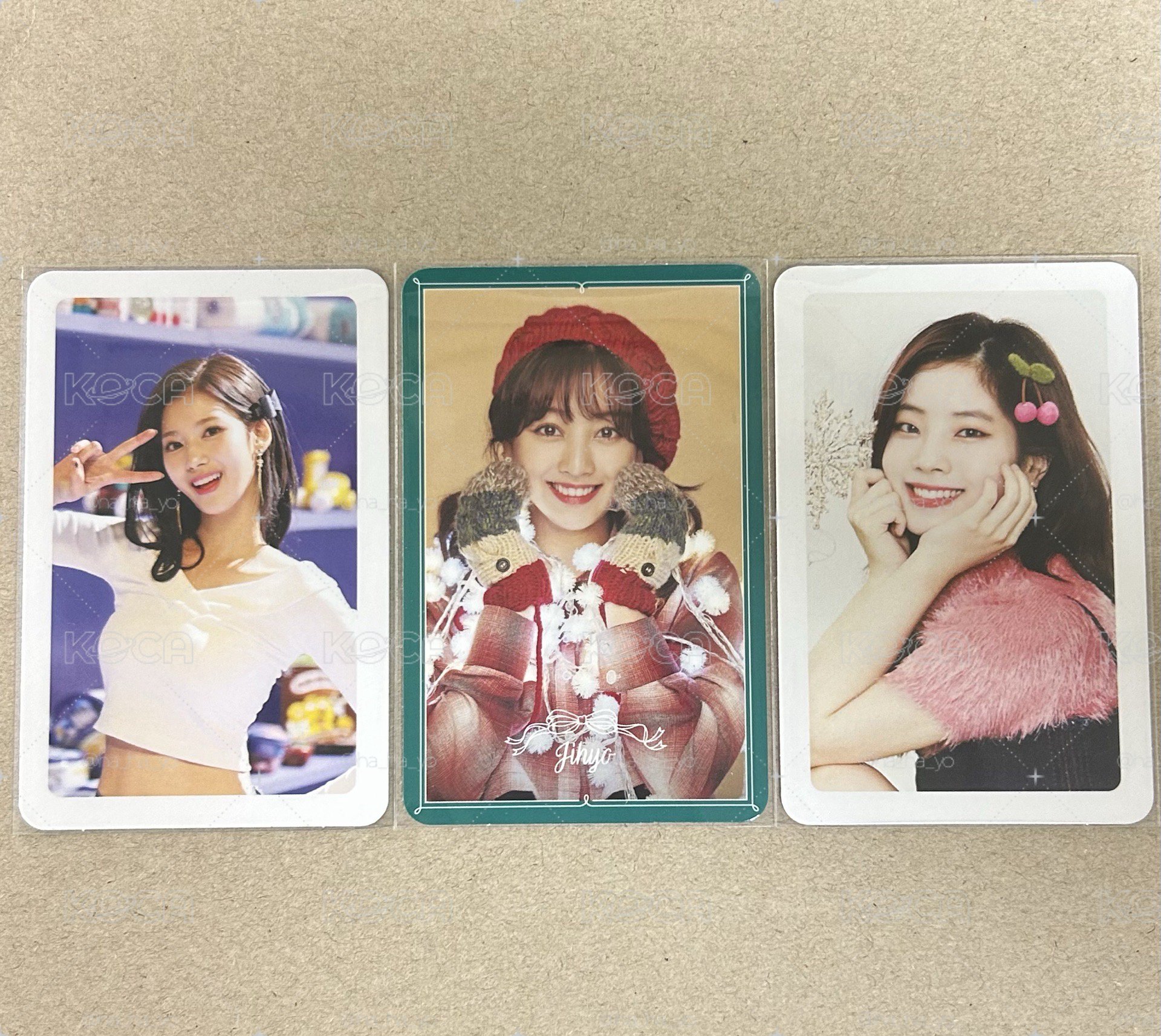 TWICE｜Merry&Happy 專輯卡