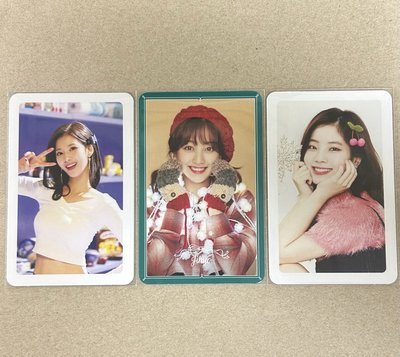 TWICE｜Merry&Happy 專輯卡