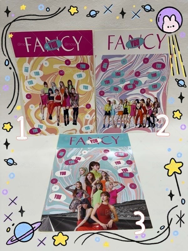 TWICE FANCY YOU 貼紙