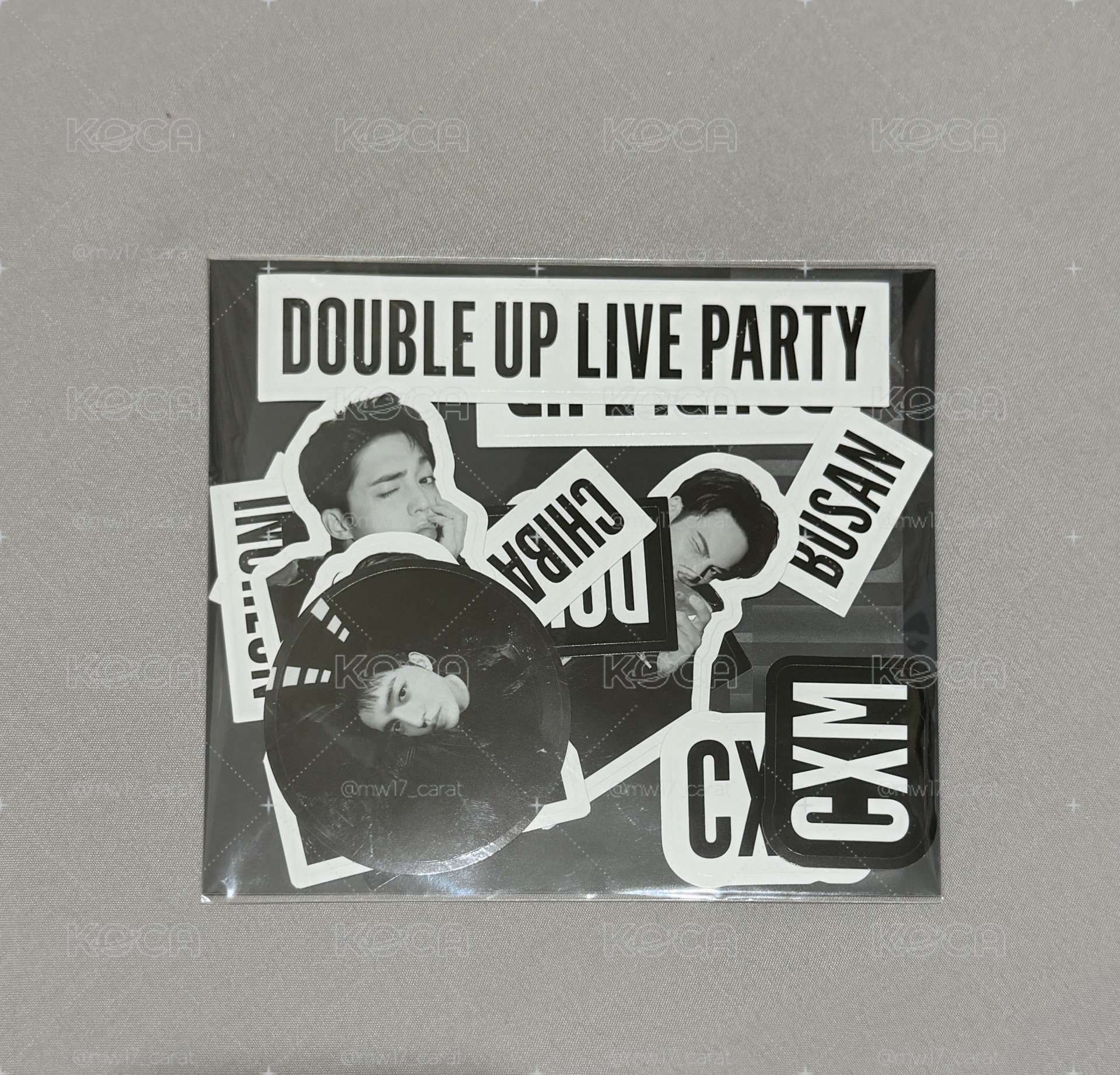CxM DOUBLE UP  掛繩、卡套、貼紙（需綁100）