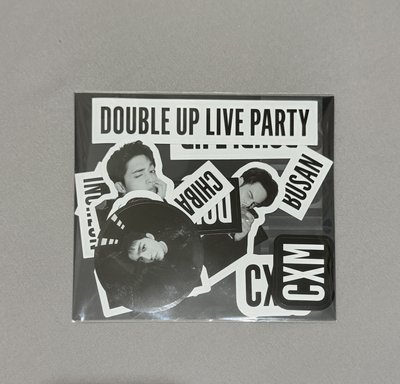 CxM DOUBLE UP  掛繩、卡套、貼紙（需綁100）
