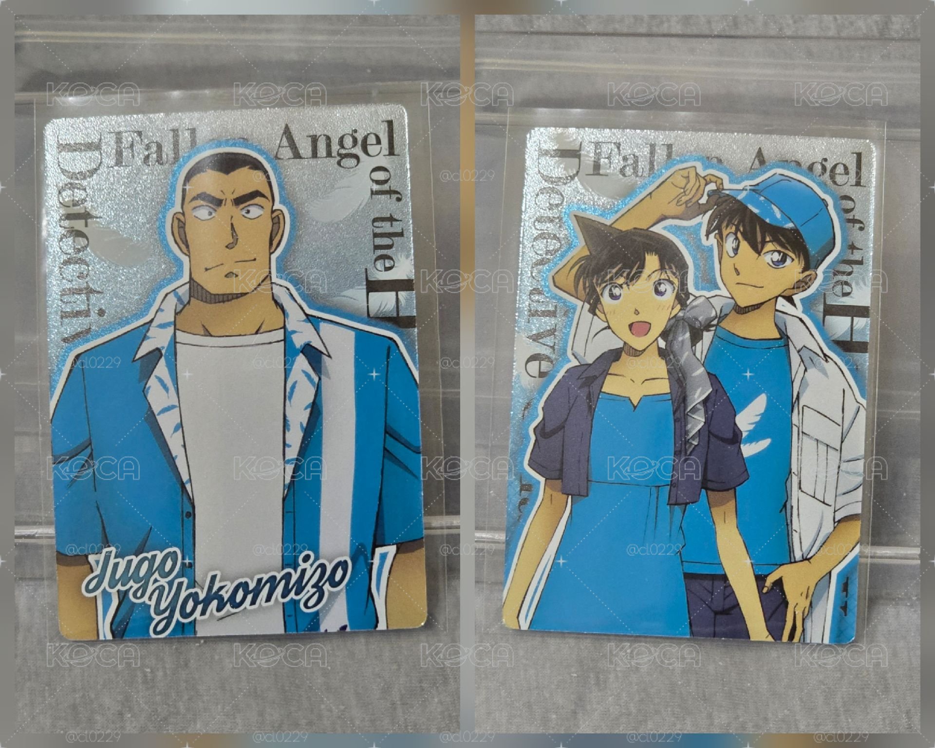 新一＆小蘭+重悟抽卡機小卡