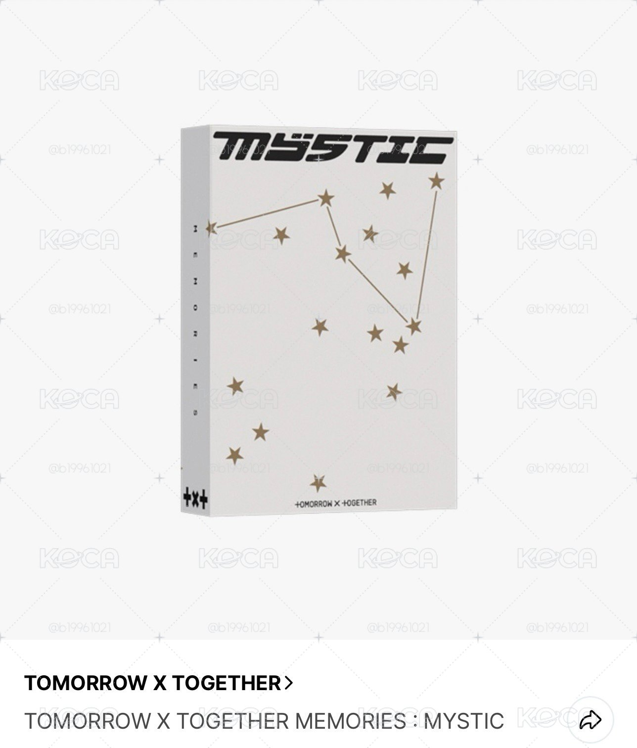 TXT MEMORIES :MYSTIC 25回憶錄 含特典