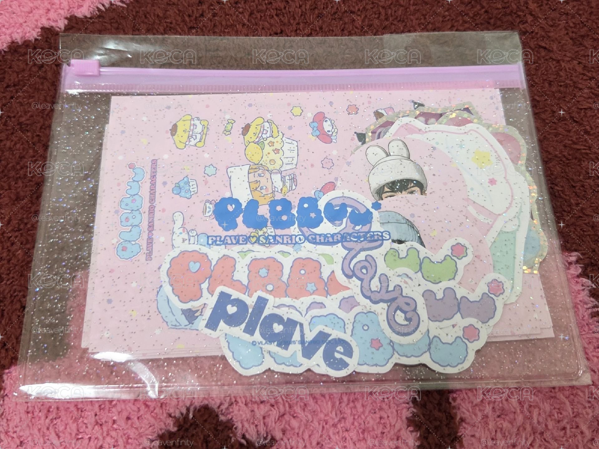 PLAVE PLBBUU三麗鷗貼紙包