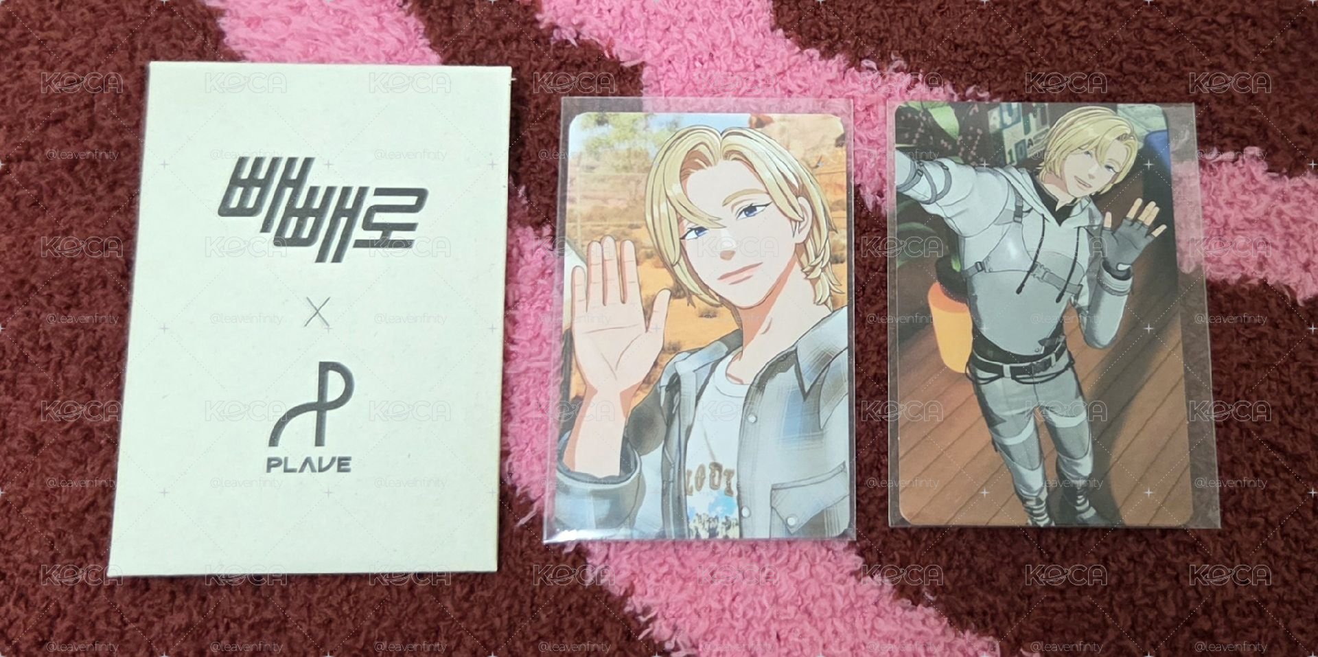 PLAVE 💜諾亞Pepero普卡+十咖啡2.0特典卡