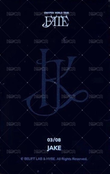 FATE世巡 隨機卡 03/08 背面