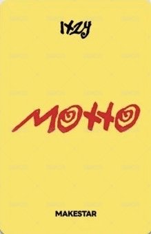 Motto 迷十二 ms 3.0 線上 簽名卡 天吶 背面