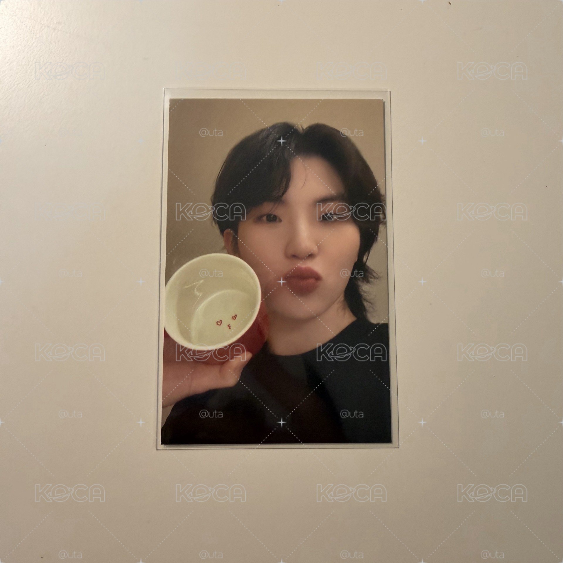 WOOZI Artist made 餐盤組特典小卡