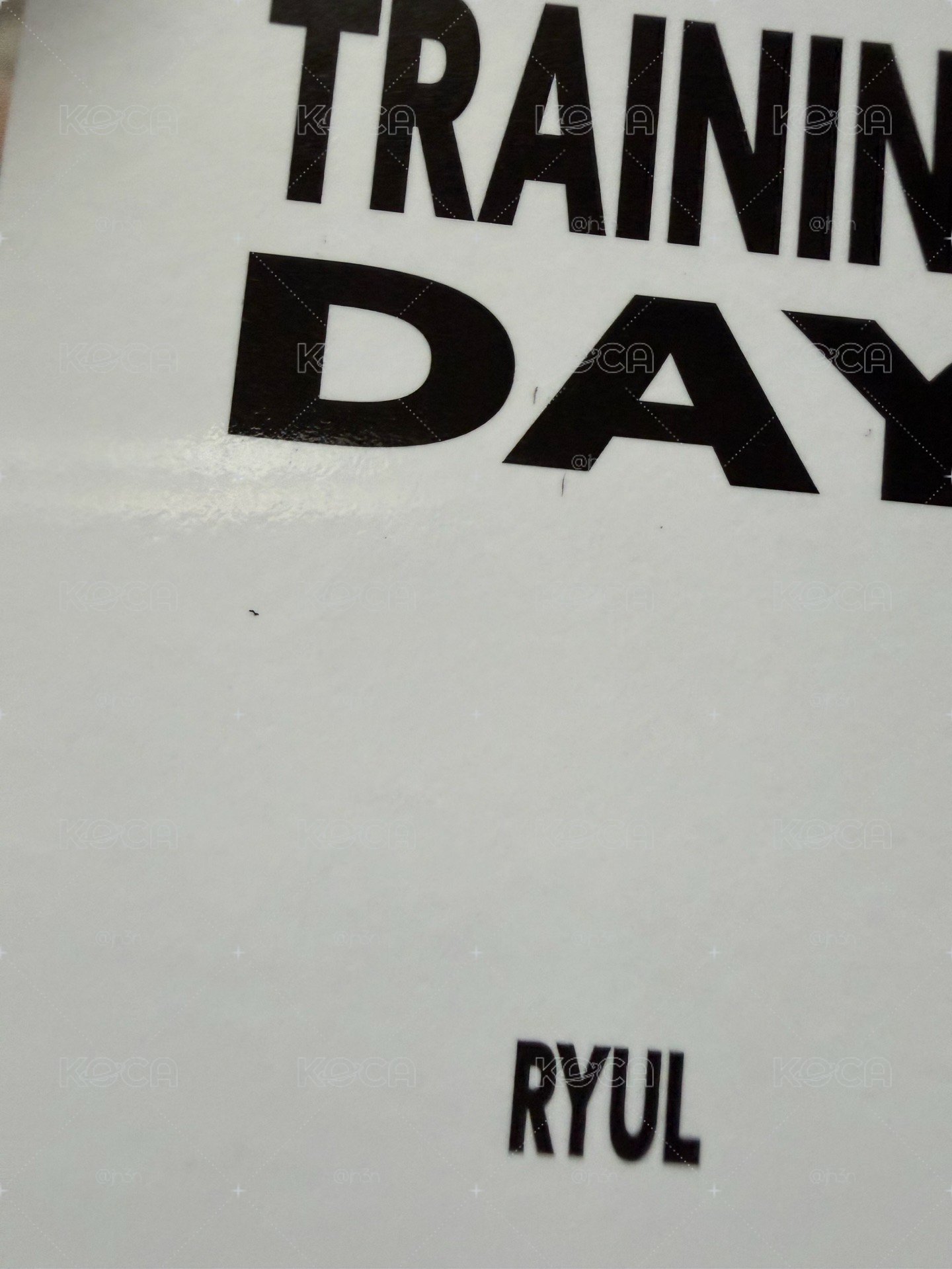 Training Day EP 金栗專輯卡 